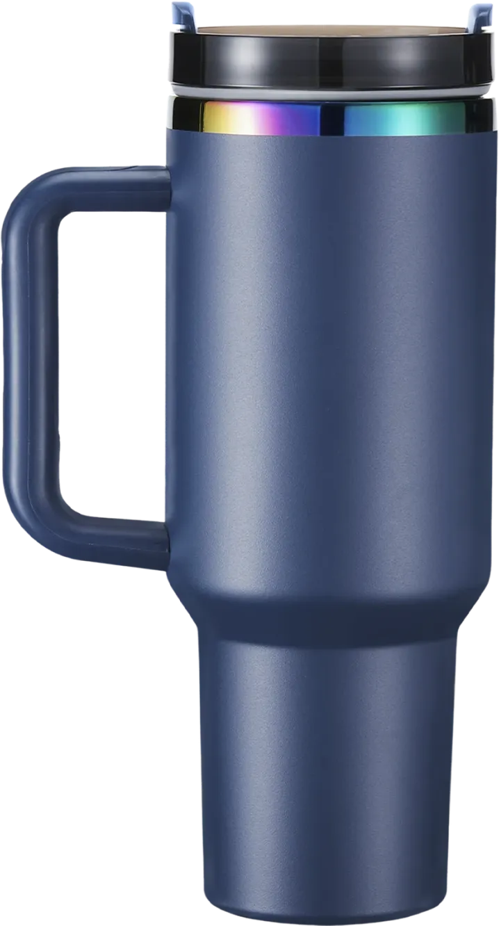 40oz Iridescent Ring Adventure Travel Tumbler